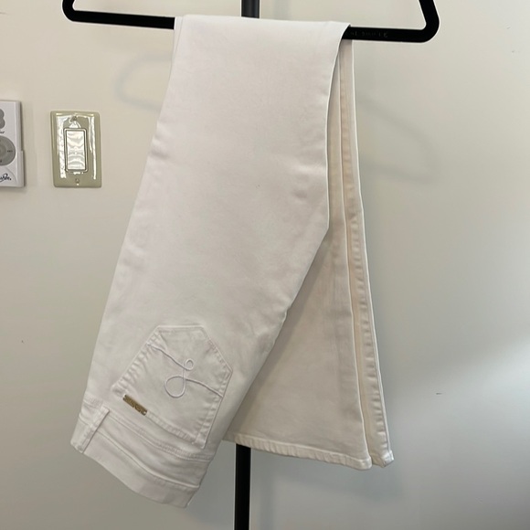 Lilly Pulitzer Denim - Lilly Pulitzer white flare jeans